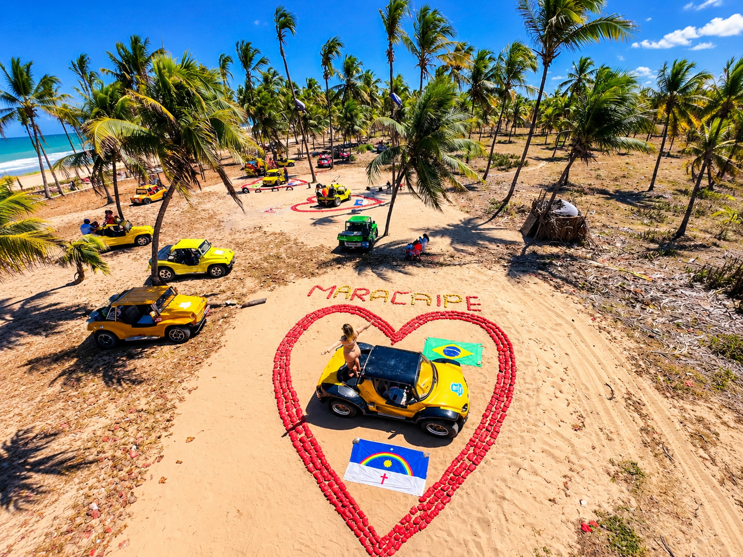 Passeio de buggy em Porto de Galinhas