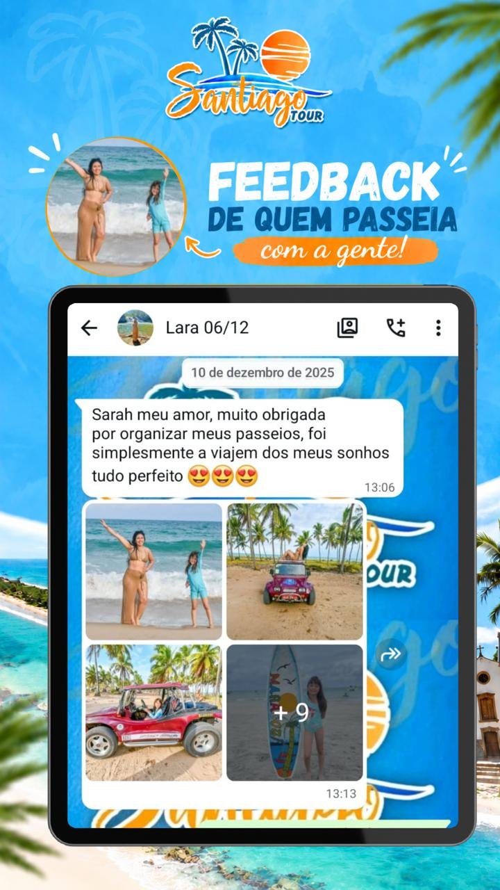Feedback de cliente da Santiago Tour 4
