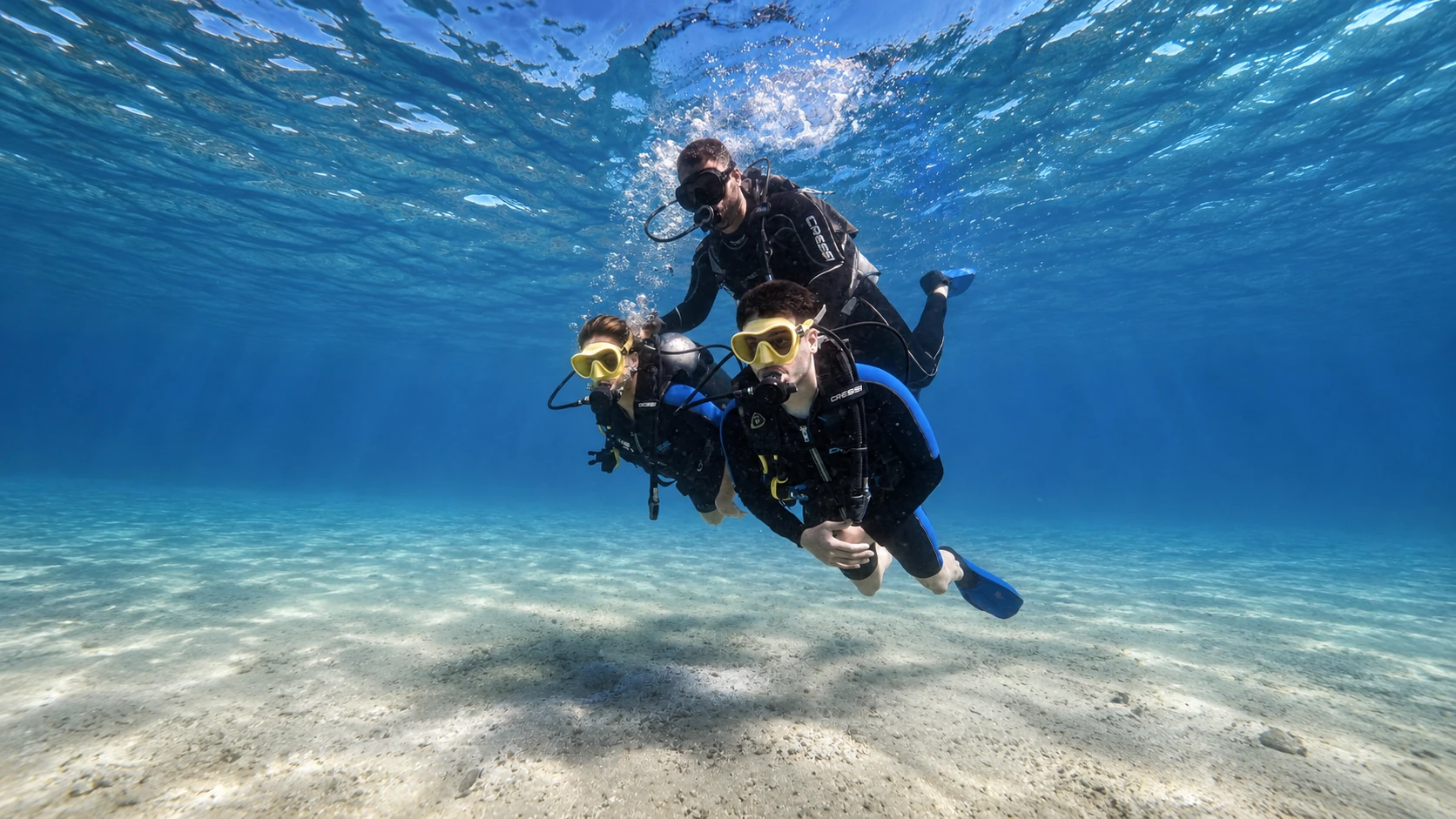Mergulho com cilindro nas Piscinas Naturais de Porto de Galinhas