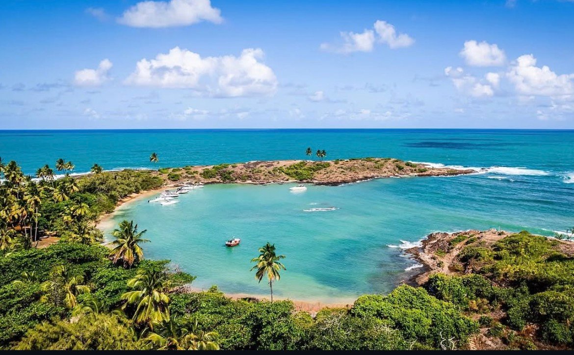 Chegada ao destino Ilha de Santo Aleixo